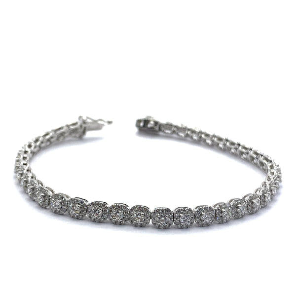 DIAMOND HALO BRACELET