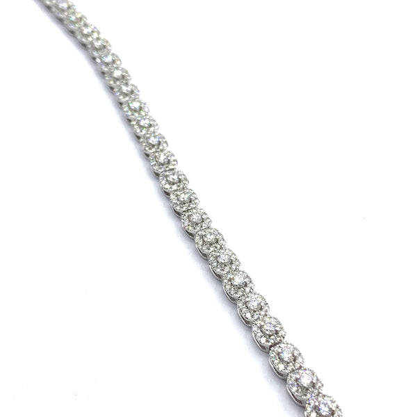 DIAMOND HALO BRACELET