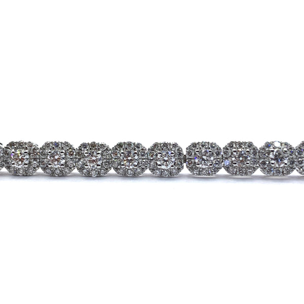 DIAMOND HALO BRACELET