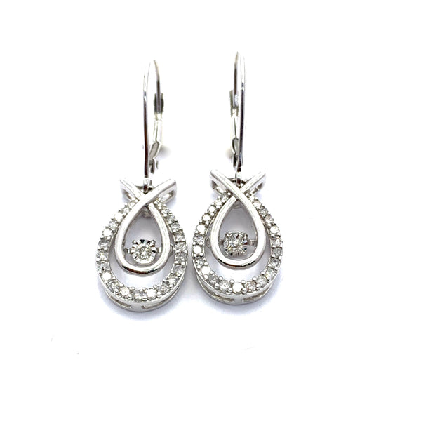 DANCING DIAMOND EARRINGS