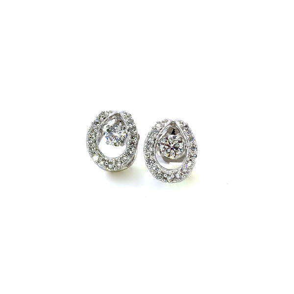 DANCING DIAMOND EARRINGS