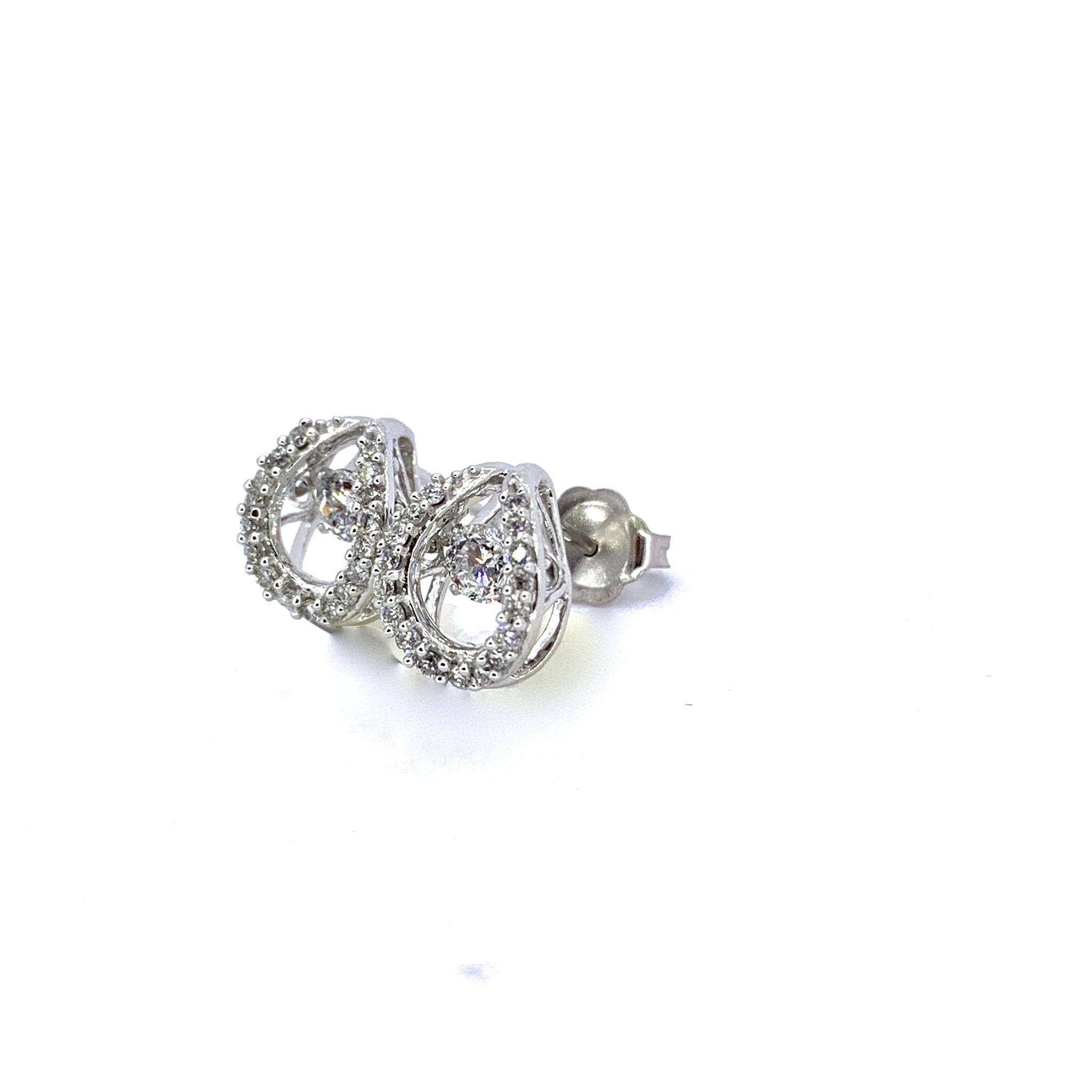 DANCING DIAMOND EARRINGS