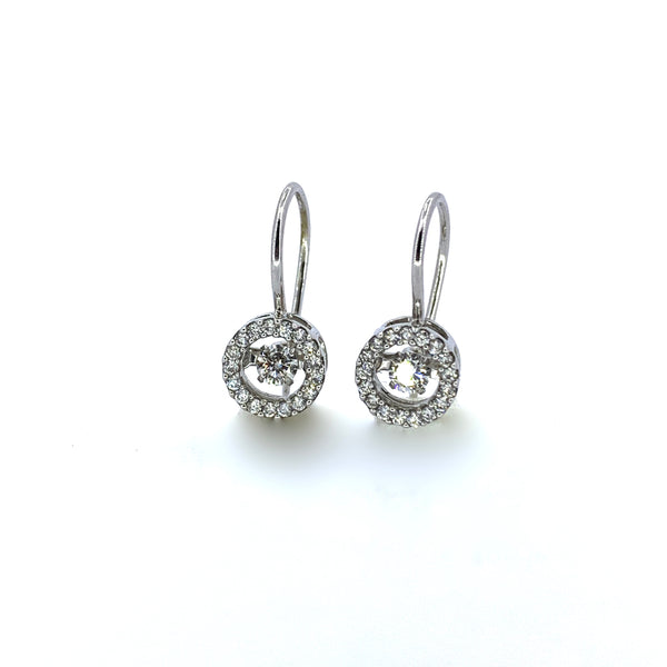 DANCING DIAMOND EARRINGS