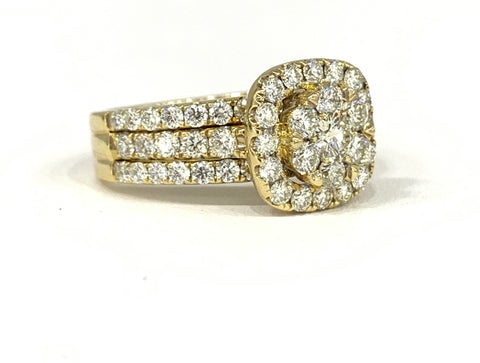 3 BAND DIAMOND RING