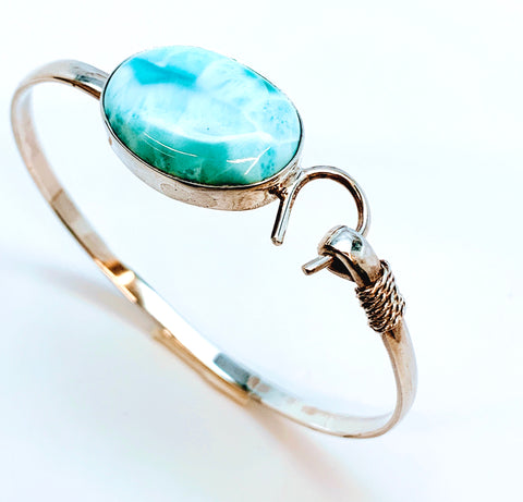 LARIMAR HOOK BRACELET