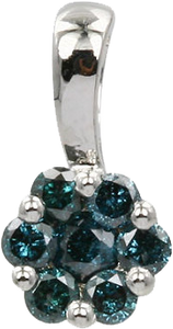 BLUE DIAMOND PENDANT