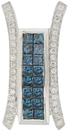 BLUE DIAMOND PENDANT