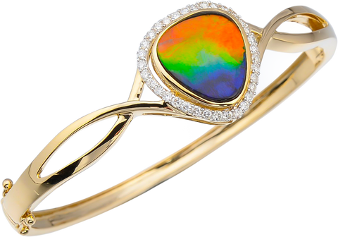 AMMOLITE BANGLE