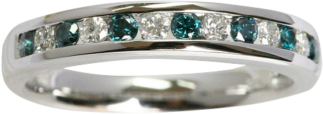 BLUE DIAMOND RING
