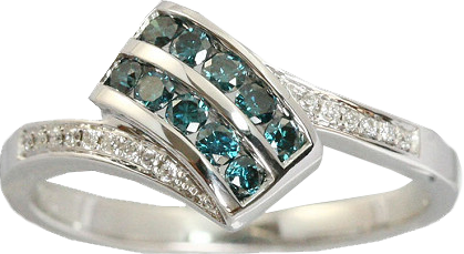 BLUE DIAMOND RING