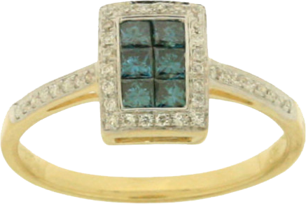 BLUE DIAMOND RING