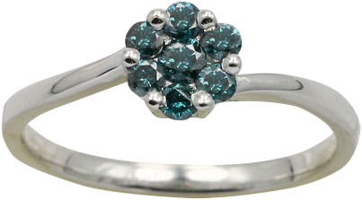 BLUE DIAMOND RING