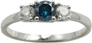 BLUE DIAMOND RING
