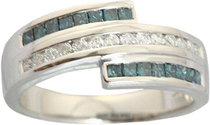 BLUE DIAMOND RING