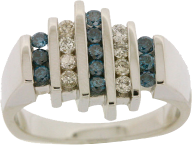 BLUE DIAMOND RING