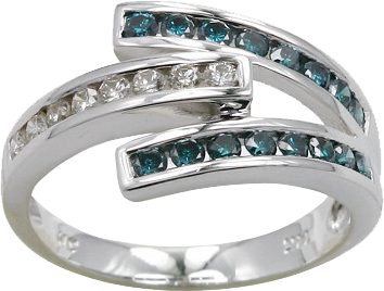 BLUE DIAMOND RING