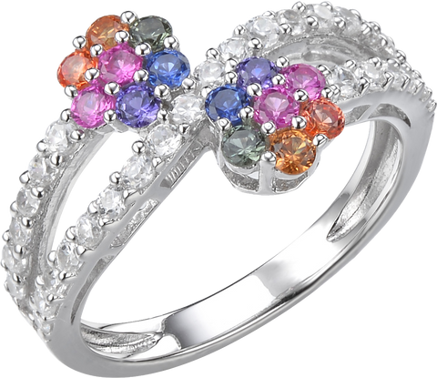 MULTICOLOR SAPPHIRE RING