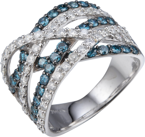 BLUE DIAMOND RING