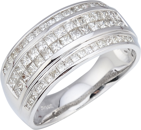 CHANNEL SET DIAMOND RING