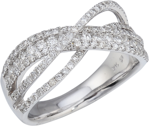 SHARED PRONG DIAMOND RING
