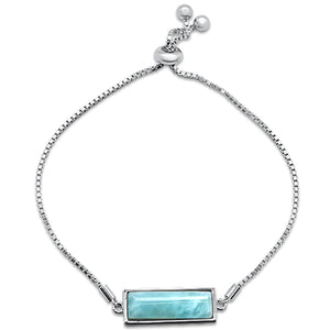 New Natural Larimar Bracelet