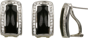 BLACK ONYX EARRINGS