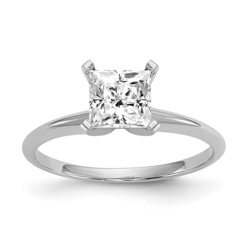 PRINCESS CUT DIAMOND SOLITAIRE RING