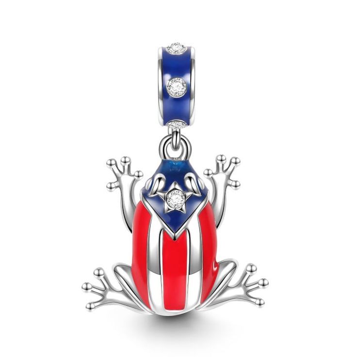 PUERTO RICO COQUI CHARM (BEAD)