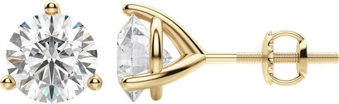 MARTINI SET DIAMOND STUDS