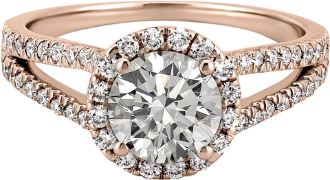 ROUND CUT DIAMOND RING
