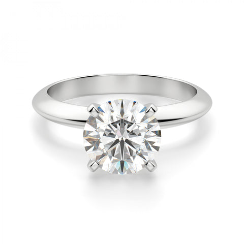ROUND SHAPE SOLITAIRE DIAMOND RING