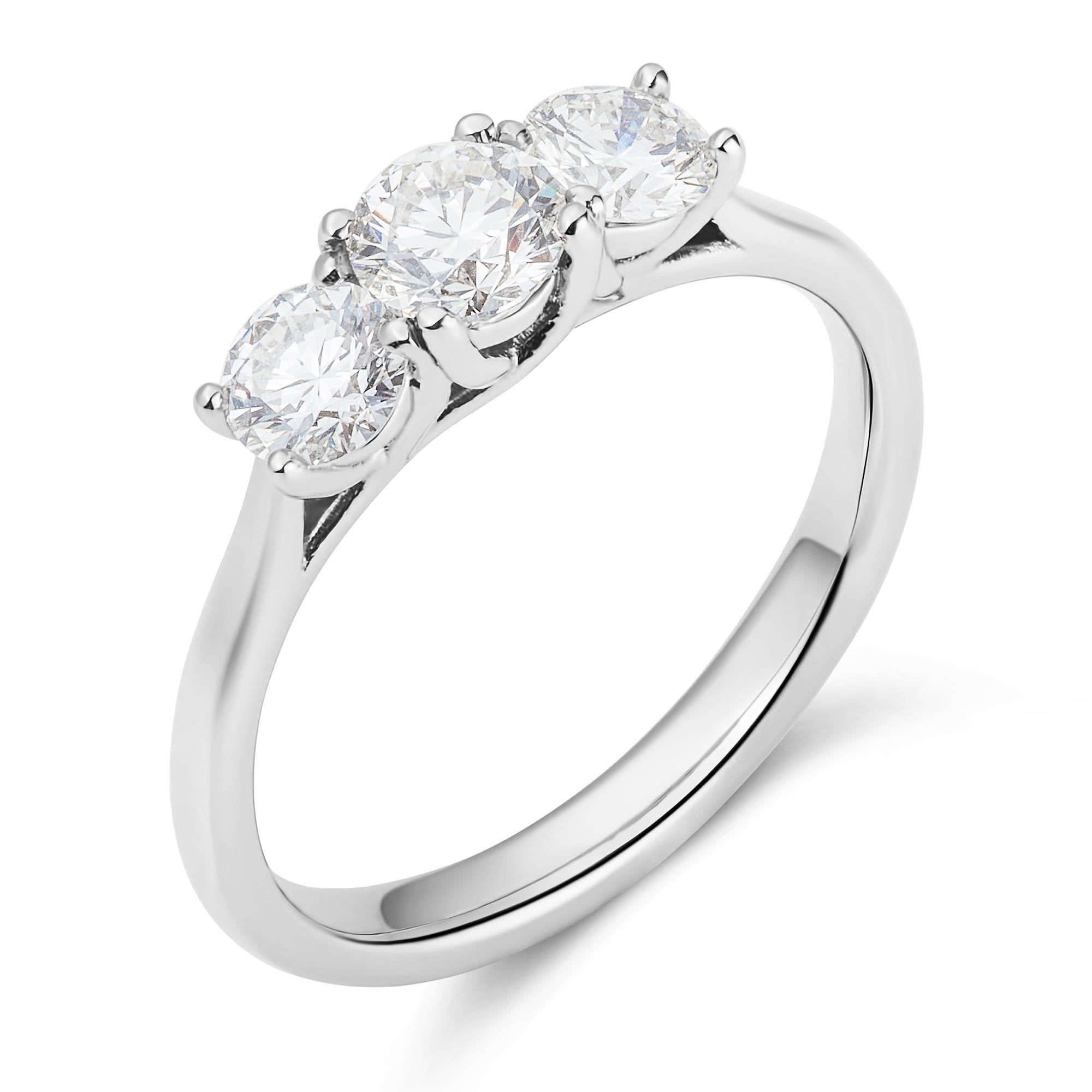 3 STONE DIAMOND RING